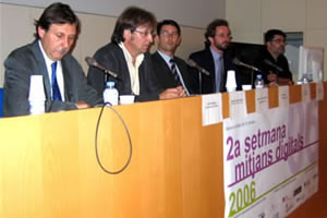Jordi Fortuny, Josep-Tomàs Álvaro, Manuel Sala, Diego Semprún i Eduard Voltas Jordi Fortuny, Josep-Tomàs Álvaro, Manuel Sala, Diego Semprún i Eduard Voltas